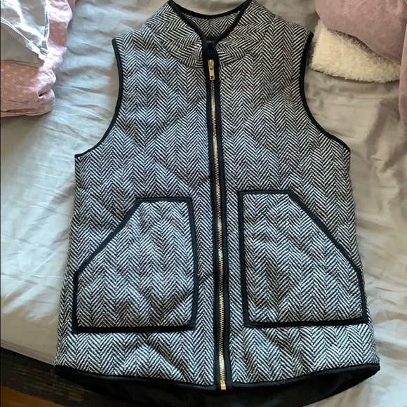 Jackets & Blazers - Black and white vest